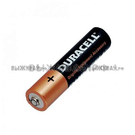 Аккумуляторы: Батарейка алкалиновая Duracell ААА