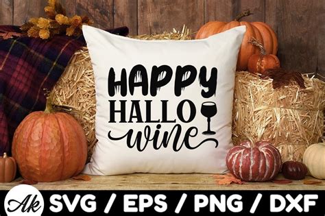 Happy Hallo Wine Graphic By Akazaddesign Creative Fabrica