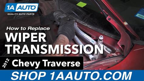 How To Replace Wiper Transmission Chevy Traverse Youtube