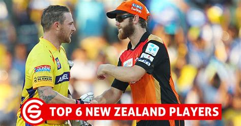 Six NZ Players to play in IPL 2018