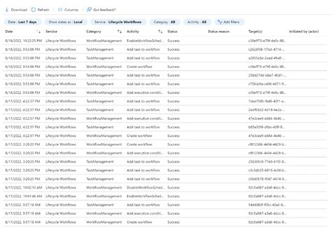 Auditing Lifecycle Workflows Microsoft Entra Microsoft Learn