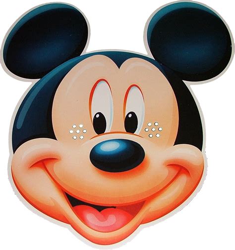 Disneys Mickey Mouse Card Face Mask Amazonde Spielzeug