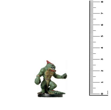 D&D Miniatures: GOL 35-72 Lizardfolk Rogue | Tritex Games Ltd