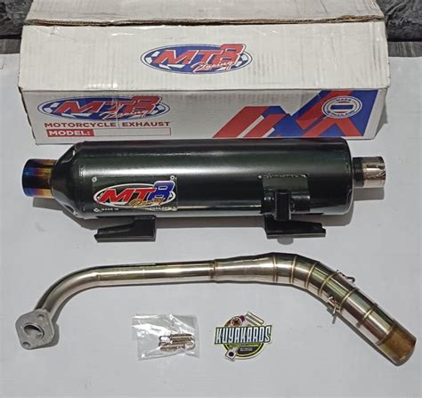 MT8 SHINY BLACK TITANIUM TIP PIPE AEROX V1 Lazada PH