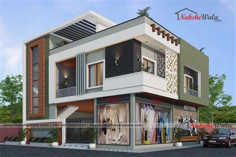 Commercial Building S Elevation Design Indian House Design Indian