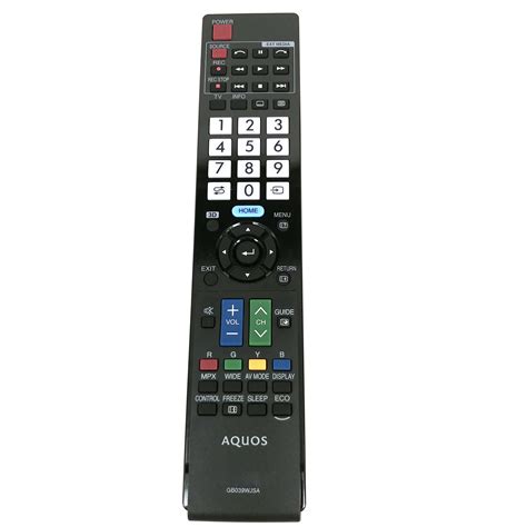 New Original Remote Control Gb039wjsa For Sharp Aquos Lcd Led Tv Lc