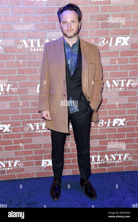 Noah Hawley Attends The La Premiere Of Atlanta Robbin Season At The Ace Hotel On Monday Feb