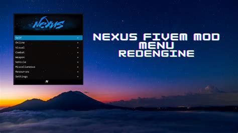 Nexus Mod Menu Fivem Paid Youtube