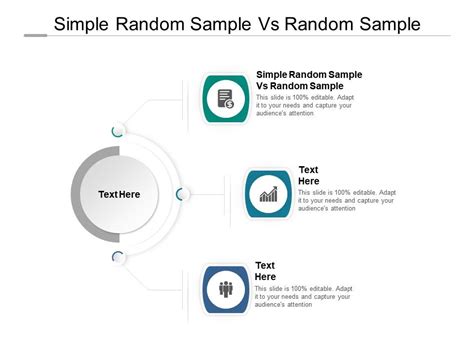 Simple Random Sample Vs Random Sample Ppt Powerpoint Presentation Icon