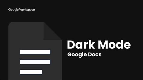 How To Enable Dark Mode On Google Docs