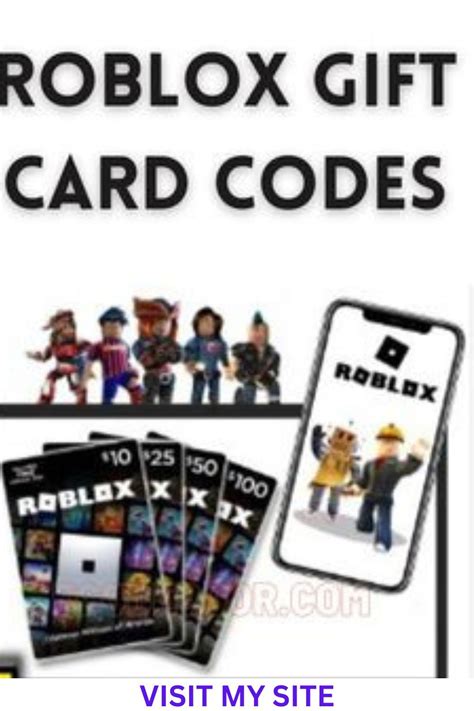 Roblox Gift Card Codes Artofit