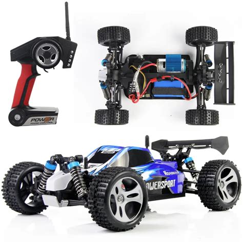 Wltoys A959 1 18 2 4g Four Wheel Drive 4wd Electric Rc Car Off Road