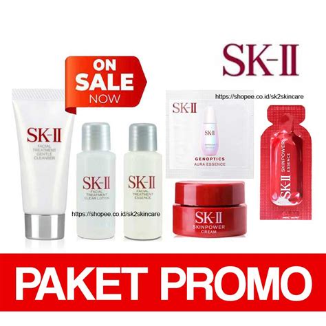 Jual SK II SK2 SKII SK II Paket Pemula Lengkap Dengan Cream Serum Anti