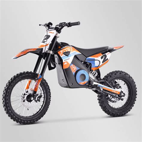 Moto Enfant Dirt Bike Lectrique Orange Apollo Rxf Rocket W