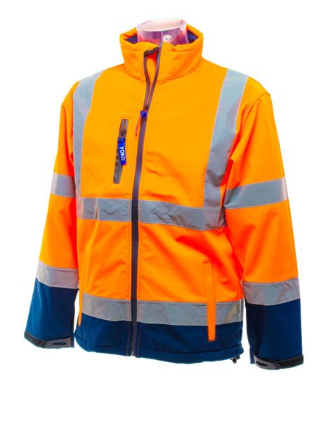 Carnroe Supplies Yoko Hi Vis Softshell Jacket