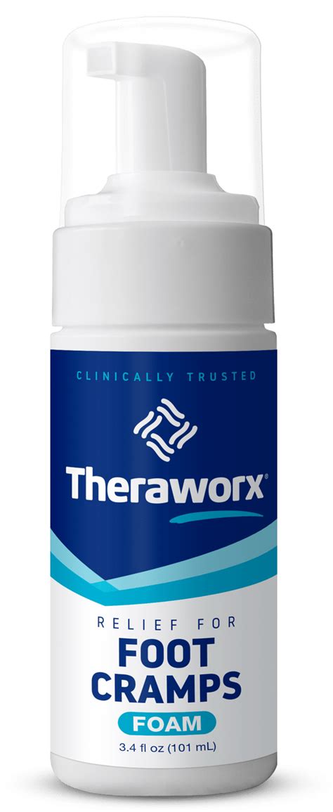 Foot Cramp Relief Foam Relieve Foot Cramps Theraworx