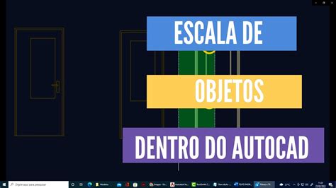 Como Mudar A Escala Do Objeto Ou Planta Dentro Do AutoCAD Curso De