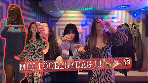 JAG FYLLER ÅR VLOGG YouTube