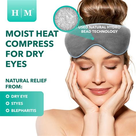 Buy Microwave Activated Warm Eye Compress For Dry Eyes Blepharitis And Eye Stye Treatment