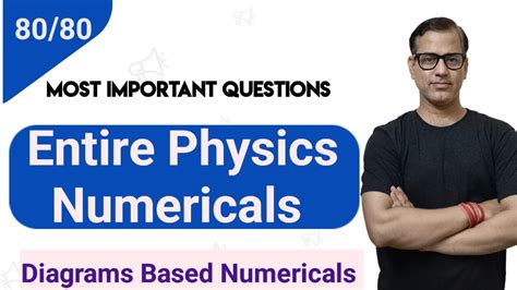 Entire Physics Numericals One Shot Most Important Questions Icse