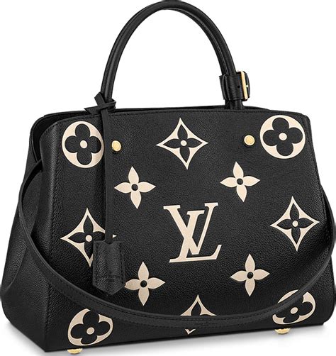 Louis Vuitton Monogram Empreinte Flower Montaigne Bag Bragmybag