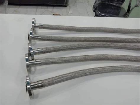 SS WIRE BRAIDED PTFE CONVOLUTED HOSE At Rs 1000 Meter Convoluted Hose