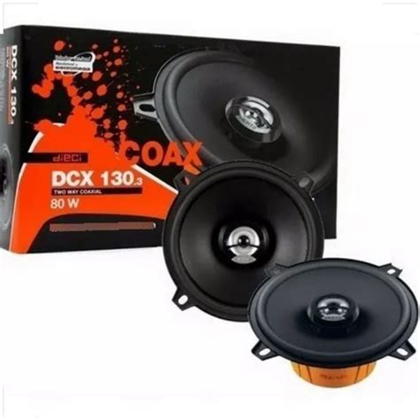 Par Alto Falante Hertz Coaxial Dcx 130 3 Kit 2 Vias Dsk 6