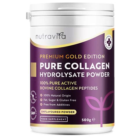 Buy Collagen Powder 500g Premium Gold Standard Bovine 50 Servings