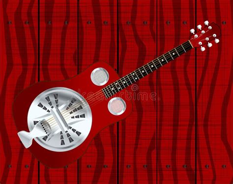 Dobro Resonator Guitar Stock Illustrations Dobro Resonator Guitar