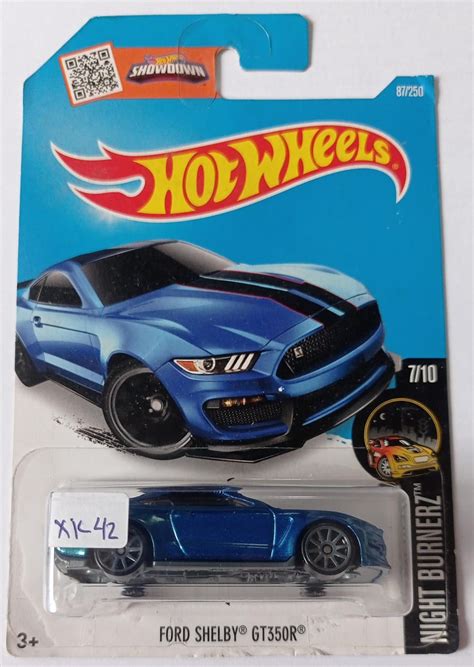 Hot Wheels Ford Shelby Gt R Night Burnerz Blue Lazada Indonesia