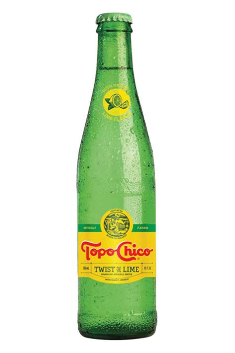 Topo Chico Twist Of Lime Agua Mineral Natural Carbonatada Con Sabor