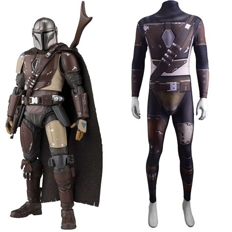 Deluxe Star Wars Das Mandalorian Cosplay Kost M Dress Up Cosplay