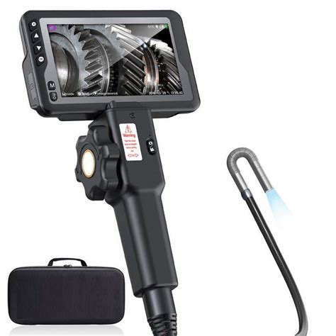 Td Handheld Articulating Endoscope Inspection Camera With Inch