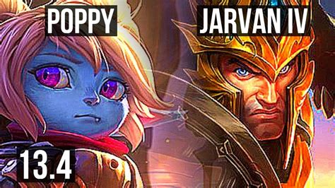 POPPY Vs JARVAN IV JNG Rank 2 Poppy 11 1 10 Dominating EUW