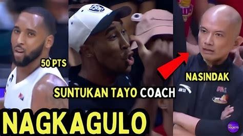 RHJ NAGALET NASINDAK Si Coach YENG Umiskor Ng 50 Pts Ang KAPATID