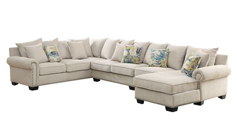 Beige Sectional Fabric Sectional Living Room Sectional Sectional