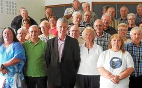 Anciens Combattants Convives Au Repas Le T L Gramme