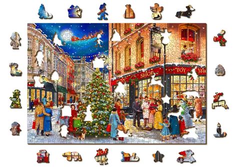 Puzzles En Bois Rue De No L Wooden City