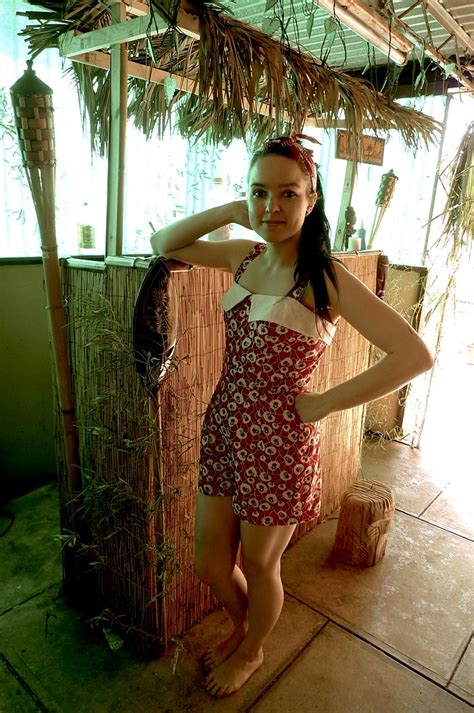 A Vintage Print Playsuit For Hot Tiki Nights