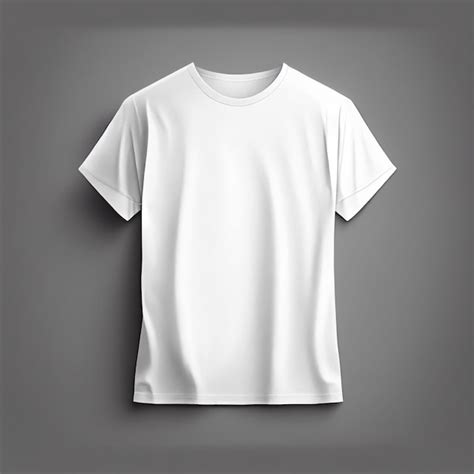 Maqueta De Camiseta En Blanco Camiseta B Sica Blanca Para Su Dise O