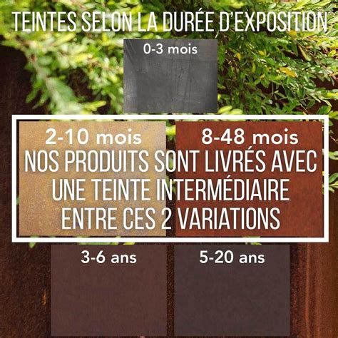 Bac acier corten rectangulaire 189L Bricomarché