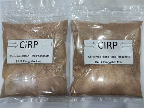 Baja Cirp Christmas Island Rock Phosphate Baja Penggalak Akar 1kg Lazada