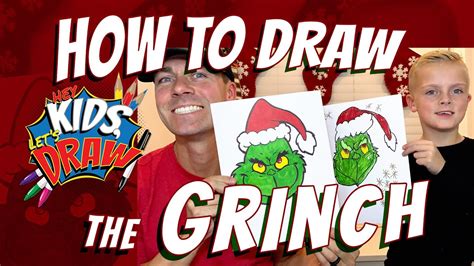 How to Draw The Grinch Cómo dibujar El Grinch YouTube