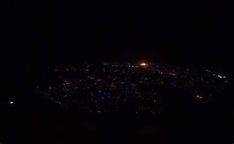 The view of the city at night. : r/BurningMan