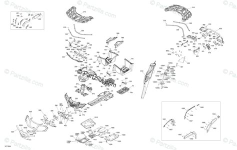 Can Am ATV 2019 OEM Parts Diagram For Body And Accessories Outlander