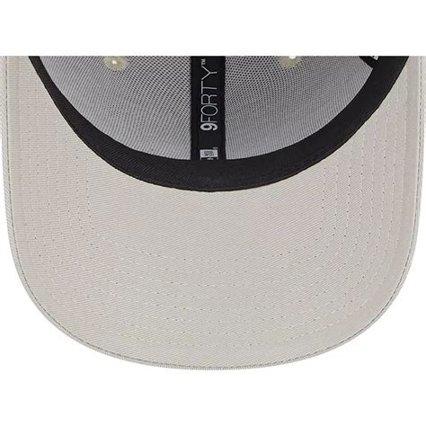 New Era Curved Brim Forty Seasonal Vespa Piaggio Beige Adjustable Cap