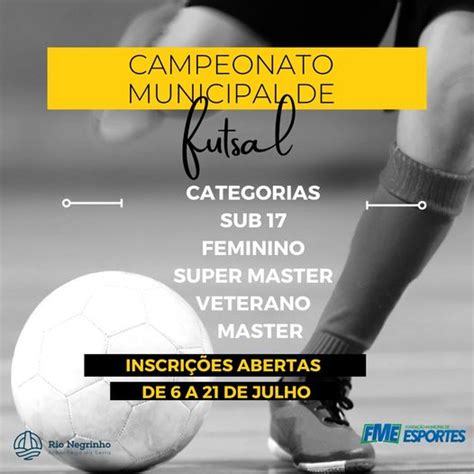 CAMPEONATO MUNICIPAL DE FUTSAL PRIMEIRA PÁGINA SC