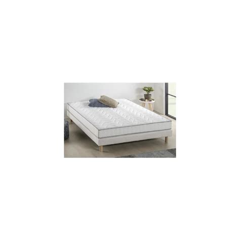 Ensemble Matelas Sommier Unelma 160 X 200 5 Zones Et Memoire De Fo