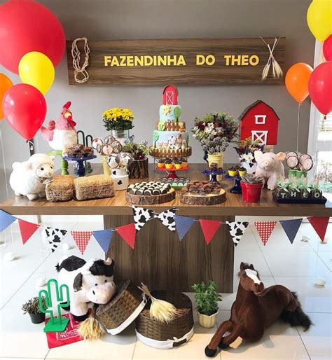 Compartilhar 114 Imagem Festa Tema Fazendinha Rosa Simples Br