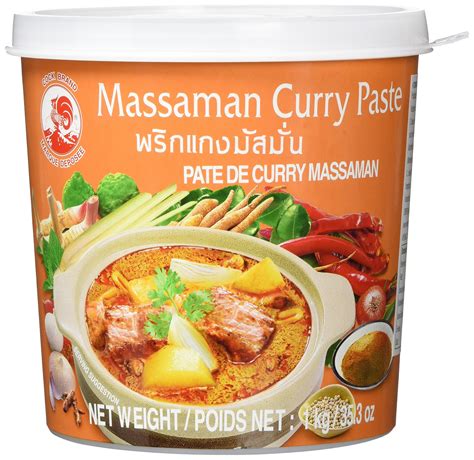 Cock Brand Massaman Curry Paste Kg Aasiatoidupood